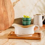 Casa Stoneware Gravy Boat Brulee