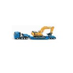 Siku Truck And Trailer With Liebherr Excavator 1847