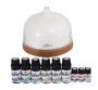 Alva Air - Aromatherapy Essential Oils Diffuser & 9 Piece Essential Oils