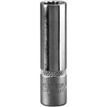 1 4" Dr. Deep Bi-hexagon Socket Chromed Finish 12MM KEN5824680K