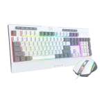 Redragon S151 Wired Rgb Gaming Keyboard And Mouse Combo - White And GREY-RD-S151W