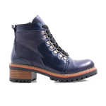 Heather Navy - Navy 42 Leather patent