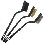 Tork Craft Mini Brush Set 3PC Brass stainless nylon