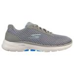 Skechers Women's Go Walk 6 Lace Up - Grey blue - UK7