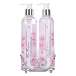 Natures Edition Caddy Set Containing Hand Wash 300ML Plus Hand Cream 300ML Rose