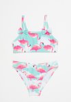 PoP Candy Flamingo Print Bikini Set - Multi