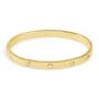 Goldair Gold Diamante Statement Bangle