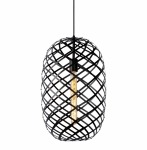 Nest Pendant Light Gold Black - Gold