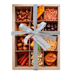 Congratulations Dried Fruit And Nuts Snack Box Silver