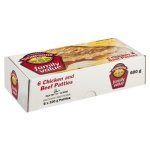 Thompsons Chicken & Beef Patties 600G