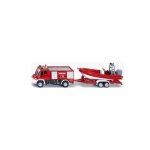 Siku Mercedes Benz Unimog Fire Engine With Boat 1636