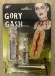 Halloween Gory Gash Makeup Set