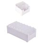 2PCS Data Cable Organizer Storage Boxes Three-slot And Seven-slot Storage