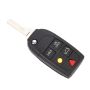 Flip Car Key Case Shell 5 Buttons Compatible With S60 S80 V70 XC70 XC90
