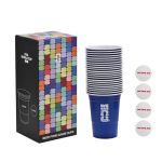 Official Fifa World Cup 2026 Host Country Beer Pong Set 22PK + 4 Balls Reusable Solo Cups & Ping Pong Balls Built To For