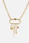 Designer Carabiner Necklace - Gold