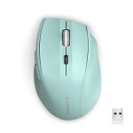 E-yooso Wireless Mouse For Laptop Portable Optical Computer Mouse 6 Buttons Cordless 2.4GHZ With USB Receiver 5-LEVEL 4800 Dpi 1