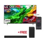 EVO LG 75 Inch LG Qned Ai QNED86A 4K 120HZ Smart Tv Ai Magic Remote WEBOS25 2025