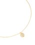 Goldair Gold Plated Brass Cubic Zirconia April Birthstone Necklace