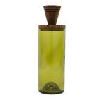 Recycled Storage Glass Jars - Green Tall Lid Option - C