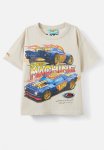 Cotton On Hot Wheels Drop Shoulder Short Sleeve Tee - Grey