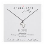 Opel Open Africa Necklace On Grey Silk