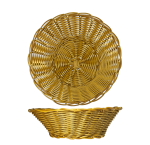 Woven Basket Round Light Brown 210 X 60MM