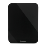 Taurus Kitchen Scale Glass 10KG Black