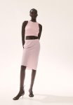 Knee-length Skirt - Pink