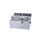 12L Stainless Steel Electric Deep Fryer With Lid