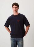 Calvin Klein Jersey Tipped Raglan T-Shirt - XXL Blue