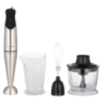 Platinum Stainless Steel Hand Blender Set