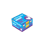 B f Cubic Refill Bright Colors 95X95 MOD143