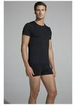 Boody Bamboo Ecowear Men's Crew Neck T-Shirt - Black L