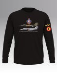 F-104G Starfighter 10TH Tac Wing Long Sleeve T