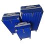 3-PIECE Galaxy G1 Luggage Set - Blue - 20 24 28 Spinner Suitcases