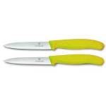 Victorinox Swiss Army Victorinox Swiss Classic Paring Knife Straight & Wavy Set Yellow
