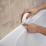 Waterproof Self-adhesive Caulk Strip - 1 Roll Sealing Tape For Bathtub & Bathroom Sinks Edge Gap Filler