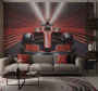 Wall Mural Red Formula One Racing Design