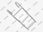 3 Step Aluminium Ladder - White