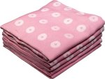 Pink Cotton Kitchen Linen Set