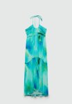 Plus Dress Lucia - Turquoise & Aqua