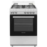 Elba 60CM Stainless Steel 4 Burner Gas Stove With Gas Oven - 04 66CL442G