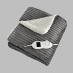 Pure Pleasure Electric OVERBLANKET 9 Heat Settings & Timer Dual-sided Fleece