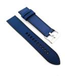 Hybrid Fkm Rubber & Sailcloth Strap - Blue Steel Hardware - 22MM