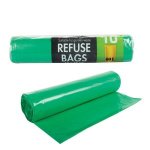 Refuse Bag 10 Pack 40 Micron GRN750