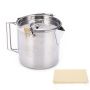 Stainless Steel Camping Kettle Heatresistant Anticorrosion Portable