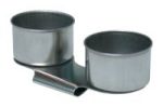 Double Artist Dipper - 2.3 8IN Diameter - Clips On To Palette