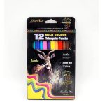 Dafrique Jumbo Tri Colour Pencils 12S