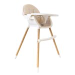 Bww Highchair 2IN1 Cnvrtbl Beige